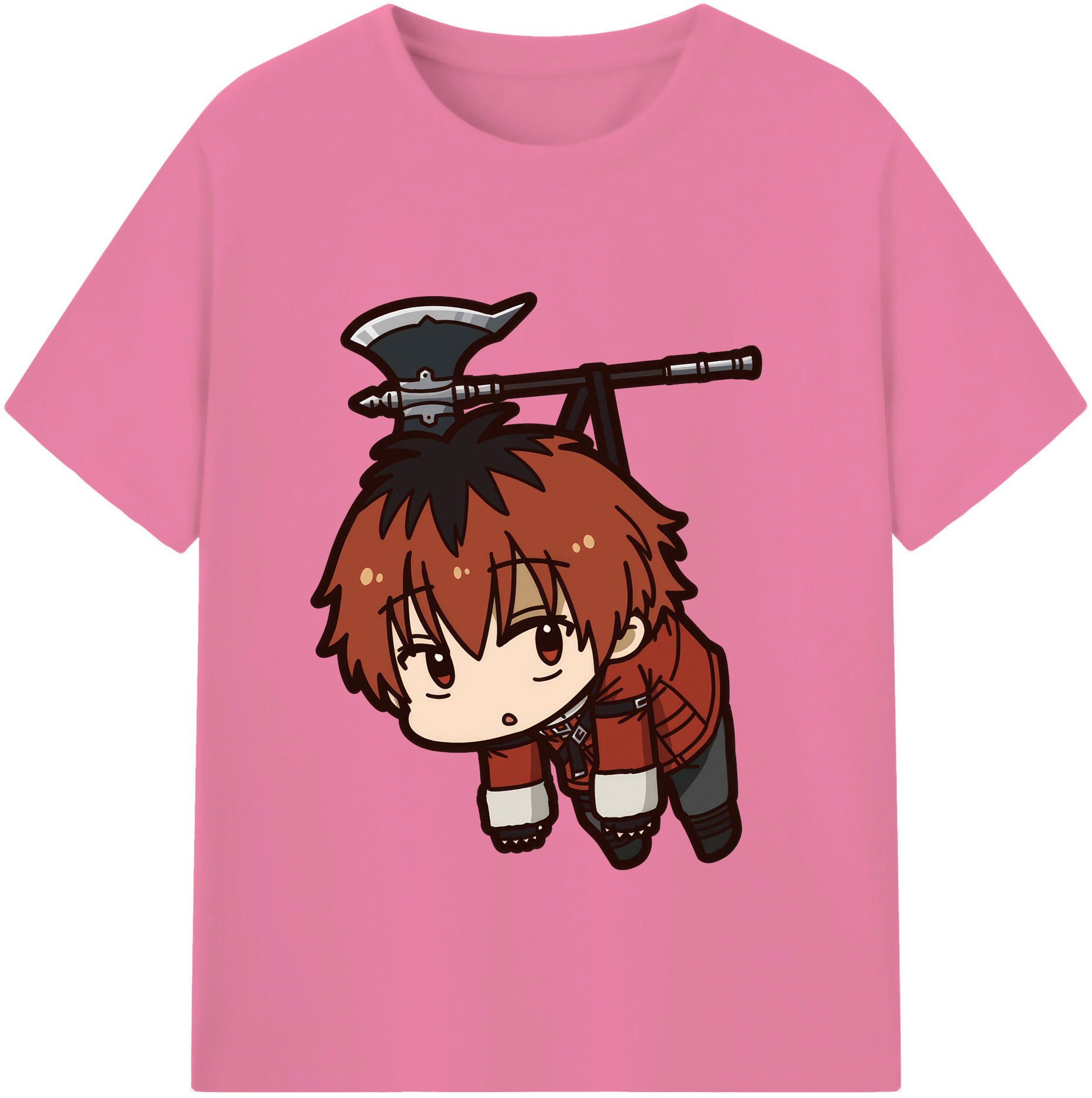 （画像用） 葬送のフリーレン Frieren 綿100％半袖Tシャツ（フロントプリント）